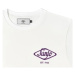 Sanjo  Flocked Logo T-Shirt - White  Tričká a polokošele Biela