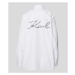 Košeľa Karl Lagerfeld Embellished Poplin Shirt