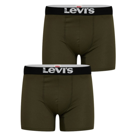 LEVI'S ® Boxerky  kaki / čierna / biela