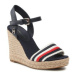 Tommy Hilfiger Espadrilky Corporate Wedge FW0FW07086 Farebná