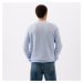 Mikina GAP Logo Crewneck Sweatshirt Bicoastal Blue