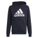 adidas  Big Logo Essentials Cotton Hoodie  Mikiny Námornícka modrá