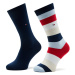 Tommy Hilfiger Súprava 2 párov vysokých pánskych ponožiek 701223802 Farebná