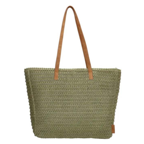 Zelená plážová taška s dlhými rukoväťami &quot;Cruise&quot;
