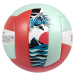 Lopta na plážový volejbal 100 Classic šitá veľkosť 5 ružová slnko