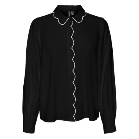 Vero Moda Dámska košeľa VMGIGI Regular Fit 10303039 Black L