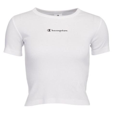 Champion AMERICAN CLASSICS CREWNECK T-SHIRT Dámske tričko, biela, veľkosť
