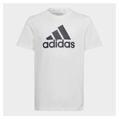 Detské tričko Adidas čierno-biele s logom