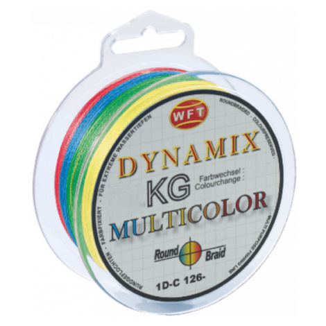 Wft splietaná šnúra round dynamix kg multicolor 300 m - 0,30 mm 26 kg