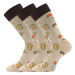 Ponožky LONKA Woodoo 28/mushroom 3 páry 117730