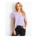 DÁMSKE SVETLOFIALOVÉ TRIČKO RV-TS-4838.55P-LIGHT PURPLE