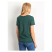 Dámske tmavo zelené tričko RV-TS-4838.17P-dark green