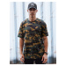 Men's Khaki Camouflage T-Shirt Dstreet