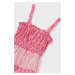 Dievčenské šaty Mayoral ružová farba, midi, áčkový strih
