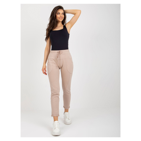 Sweatpants-RV-DR-8696.20-beige