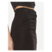 Guess Puzdrová sukňa Febe Midi Skirt W4RD81 KAQL2 Čierna Slim Fit