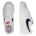 Nike Sportswear Nízke tenisky 'Blazer'  svetlosivá / čierna / biela
