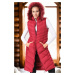 Z6725 DEWBERRY WOMEN'S VEST-PLAIN BURGUNDY