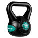 MOVIT 66834 MOVIT Kettlebell činka - 10 kg, černá/petrolejová