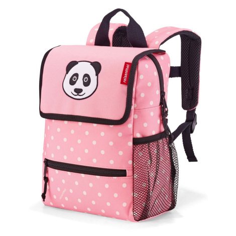 Detský batoh Reisenthel Backpack kids Panda dots pink
