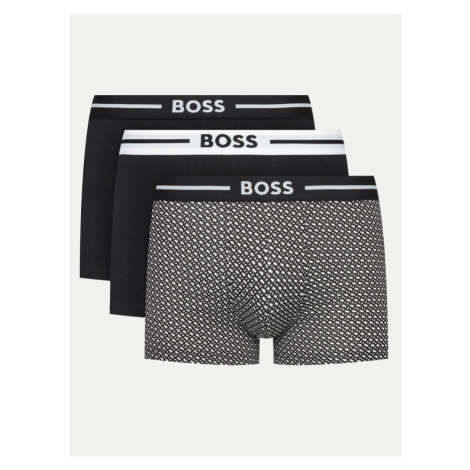 Boss Súprava 3 kusov boxeriek 50517836 Čierna Hugo Boss