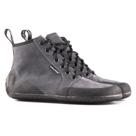 Barefoot zimné topánky Saltic - Outdoor High Winter šedé