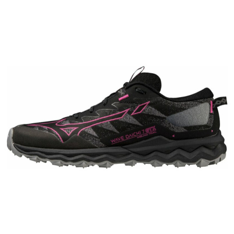 Mizuno Wave Daichi 7 GTX Black/Fuchsia Fedora/Quiet Shade Trailová bežecká obuv