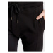 Versace Jeans Couture Teplákové nohavice Logo Thick 73GAAT01 Čierna Regular Fit