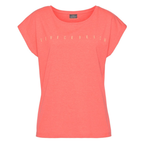 VENICE BEACH Funkčné tričko  marhuľová / koralová