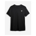 Trendyol Black Logo Printed Regular Cut T-shirt