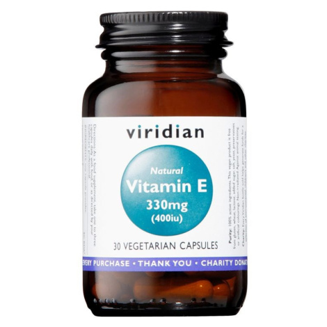 Viridian Vitamin E 330mg 400iu 30 kapslí