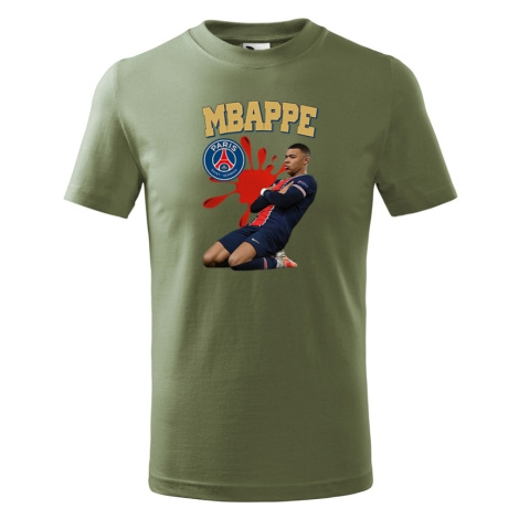 Detské tričko s potlačou Kylian Mbappé - tričko pre milovníkov futbalu