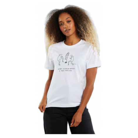 Dedicated T-shirt Mysen A Man´s Feelings White