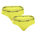 2PACK women's panties Brazilian Puma yellow