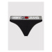 Tommy Jeans Klasické nohavičky Bikini UW0UW02773 Čierna