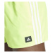 adidas 3-STRIPES CLX Pánske plavky, svetlo zelená, veľkosť