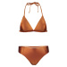 Satin Bronze bikiny plavky S1039 hnědá