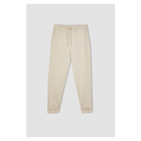 DEFACTO Fit Standard Fit Chino Jogger Trousers Standard Sweatpants