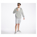 Nike Sportswear Club Full Zip Hoodie Dk Grey Heather/ Matte Silver/ White