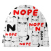 Mr. GUGU & Miss GO Man's Grumpy Nope Beanie MB 21711