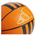 adidas 3-STRIPES RUBBER MINI Mini basketbalová lopta, oranžová, veľkosť