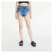 Šortky Noisy May High Waisted Denim Shorts Blue