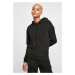 Women's Velvet Rib Hoody Black