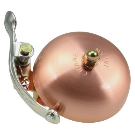 Crane Bell Suzu Brushed Copper 55 mm Cyklistický zvonček