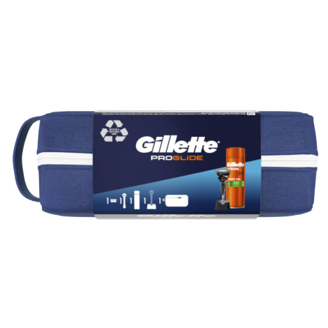 Gillette Cestovná sada ProGlide - holiaci strojček + gél na holení + stojan