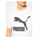 Puma Tričko Classics Logo 530088 Biela Regular Fit