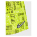 Nike Plavecké šortky Logo Mashup NESSC791 Zelená Regular Fit