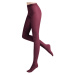 Tights Burgundy Bamboo polopriehľadné pančuchy vínová