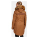 Kilpi PERU-W Dámsky zimný kabát UL0125KI Hnedá