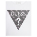 Guess Tričko J4RI11 K6YW4 Biela Regular Fit